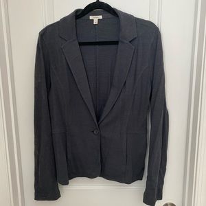 Grey Fabric Blazer